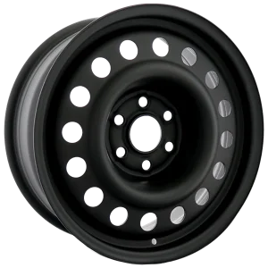 Envy Wheels – NX6 STEEL WHEEL – Black – 17″x7″ 30mm – All weather Wheels – NX64761